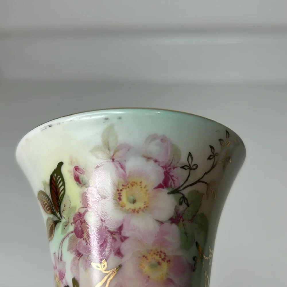 Schumann Arzberg Germany 🌹 Vintage Floral Small Porcelain Bud Vase #52 - Picture 12 of 16